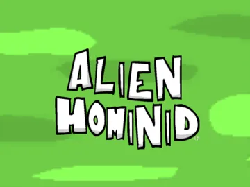 Alien Hominid screen shot title